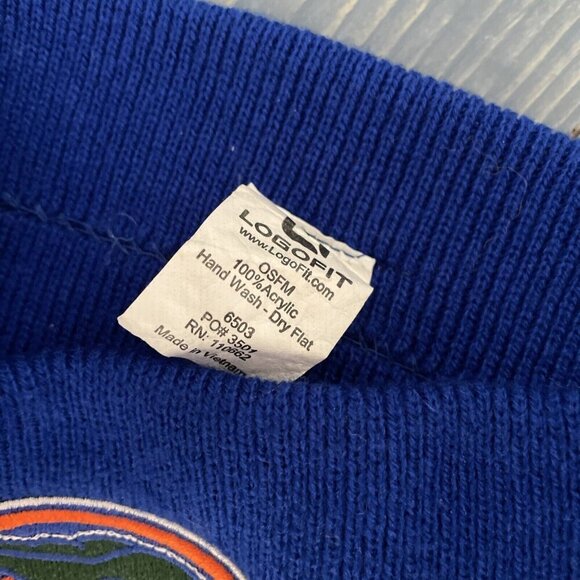 University of Florida Gators Football Logofit Headband Blue & Orange OSFM (D6) - Picture 6 of 6